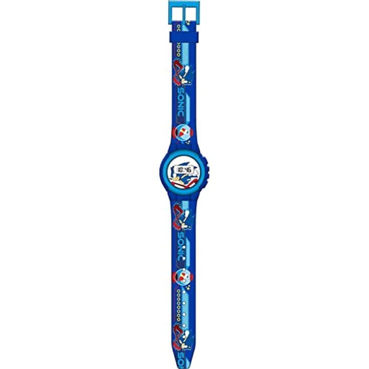 SEGA Kids Euroswan Klassische Uhr SNC4316M, Kinderuhr mit Kunststoffarmband und einfach ablesbarer Analoganzeige, blau – Bild 1