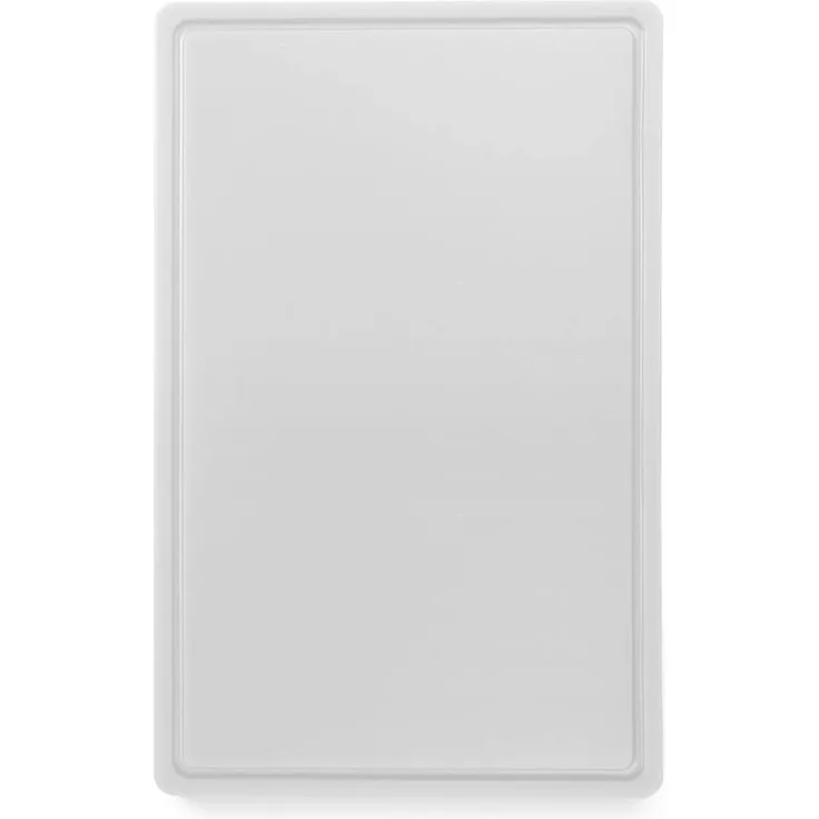 Hendi HACCP GN 1/1, Schneidebrett, Weiss, dick und langlebig, HACCP-Norm entsprechen, beidseitig nutzbar