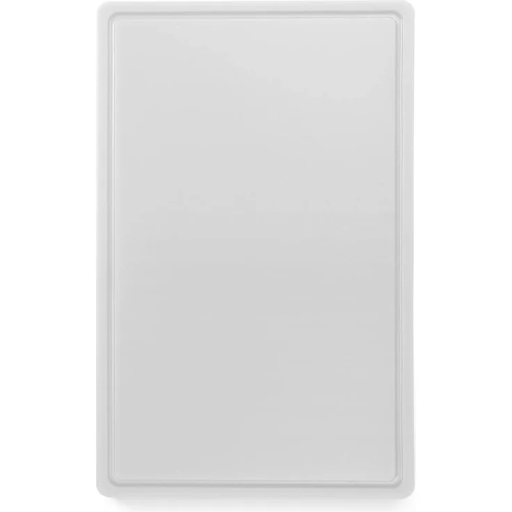 Hendi HACCP GN 1/1, Schneidebrett, Weiss, dick und langlebig, HACCP-Norm entsprechen, beidseitig nutzbar – Bild 1