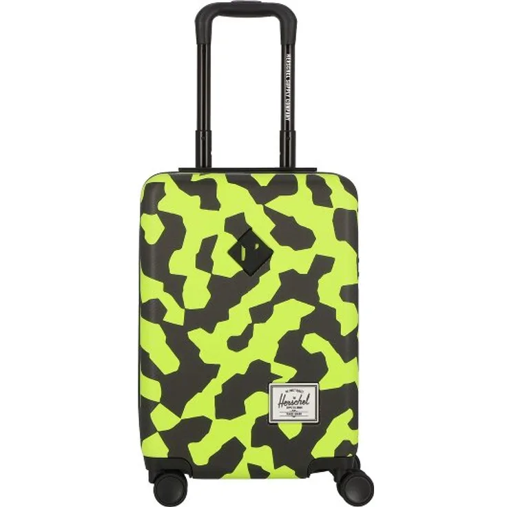 Herschel Heritage Kabinentrolley XS 50 cm, 4 Rollen, 100% Polycarbonat, grün