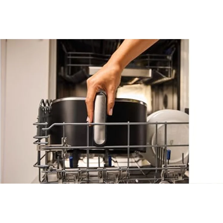 Braun MultiFry 5, 2-in-1 Heißluftfritteuse mit Backfunktion, 15 Kochprogramme, 6 L, PFAS-freie Keramikbeschichtung, Schwarz (HF5054IBK) – Bild 5