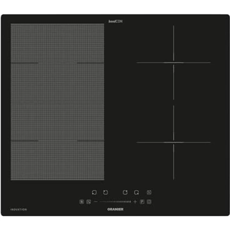 Oranier KXI460 Induktionskochfeld autark, 59 cm Breite, hoodCON ready, FlexX-Zone, Kindersicherung – Bild 1