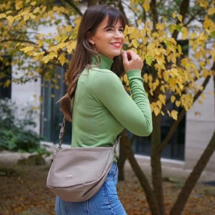 Zwei Mademoiselle.M Umhängetasche 34 cm, elegante Handtasche aus hochwertigem Material – Bild 4
