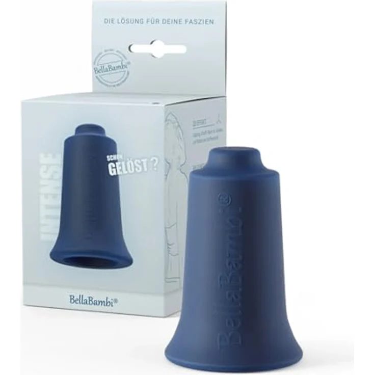 BellaBambi® original solo INTENSE, Schröpfsauger für Faszienmassage, hochintensiv, blau – Bild 1