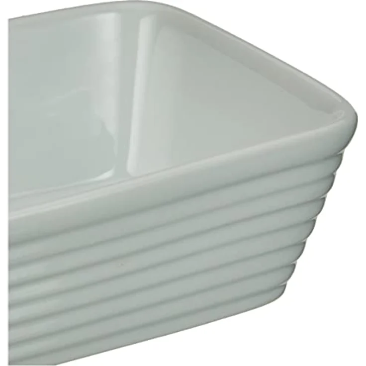 Küchenprofi Auflaufform BURGUND, rechteckig 20 cm aus Hartporzellan, weiß, mikrowellengeeignet, ofenfest, spülmaschinengeeignet, hitzebeständig bis 280°, Ofenform klein – Bild 4