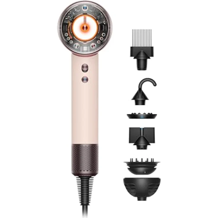 Dyson Supersonic Nural™ Haartrockner Curly+Coily, intelligente Temperaturregelung und Aufsatzerkennung, Ceramic Pink/Roségold – Bild 1