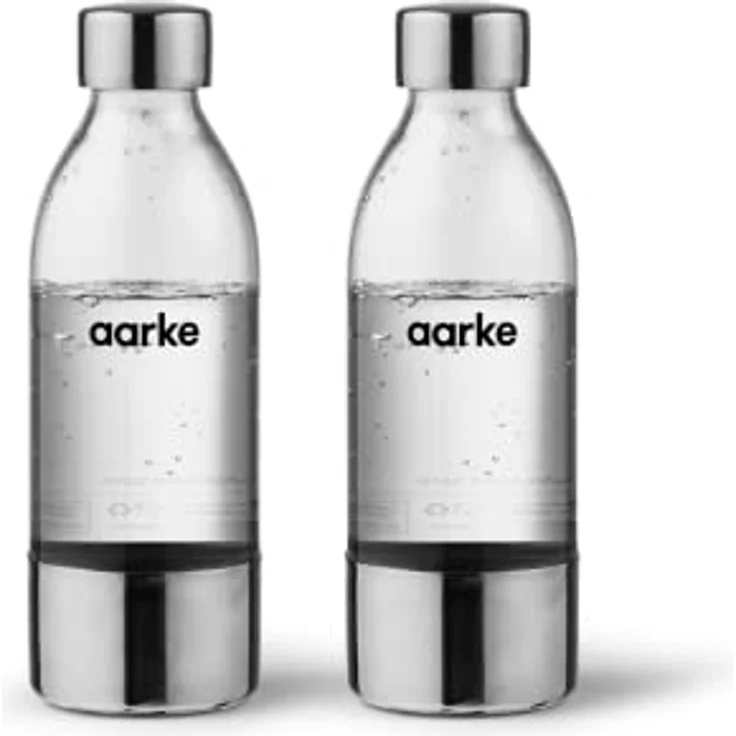 aarke AASPB1 Steel Pet Wasserflaschen, Edelstahl, 2er Pack – Bild 1