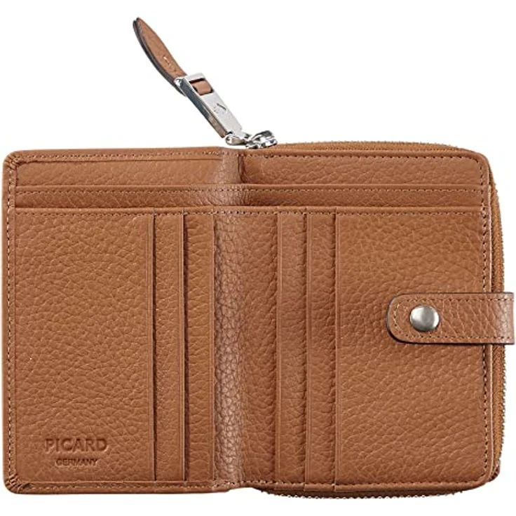 Picard Damen Portemonnaie PURE 1 aus Rindsleder Mittel | mit Druckknopf | Portemonnaie | Alltag, Ausgehen – Bild 3