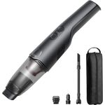 eufy Clean HomeVac H20 Handstaubsauger, Kabelloser Autostaubsauger, 40AW Saugleistung, ca. 654g leicht, 1h Ladegerät, Anker Ladeleistung mit USB-A und USB-C, Für Auto & Zuhause (Schwarz)