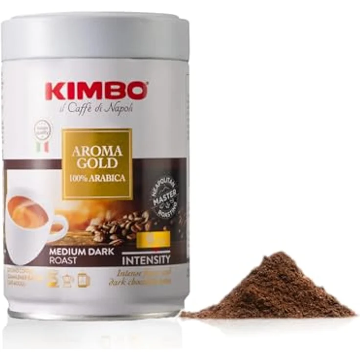Kimbo Gold Espresso 100% Arabica, gemahlen, 250g – Bild 7
