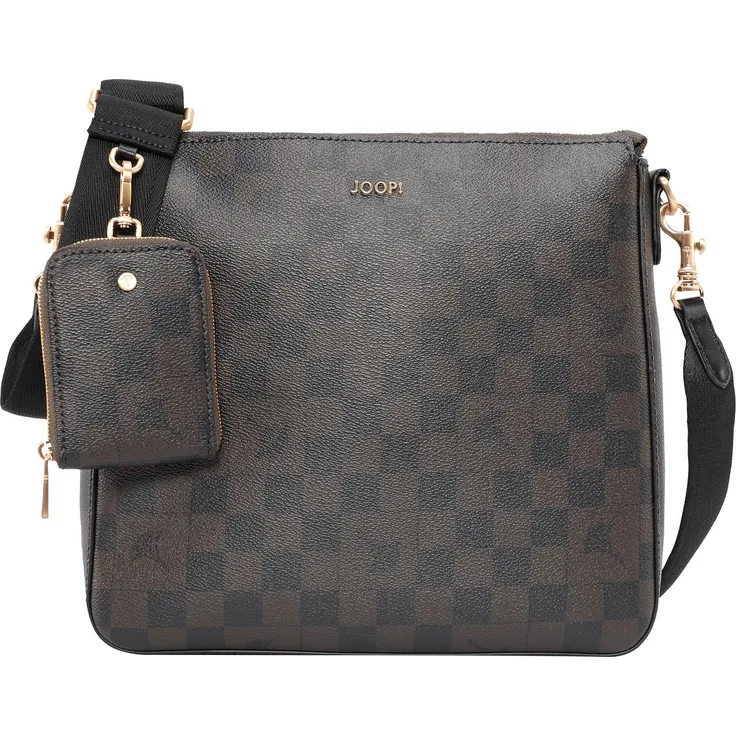 JOOP! Umhängetasche cortina piazza jasmina shoulderbag mvz, mit kleiner Münztasche, in Schwarz