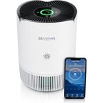Brandson Luftreiniger für Allergiker, 4 Filterstufen HEPA Aktivkohle, Smart Home mit App, für 45 m² Räume, Air Purifier CADR 158 m³/h, entfernt bis zu 99,97 % Schadstoffe, leise - Preisvergleich