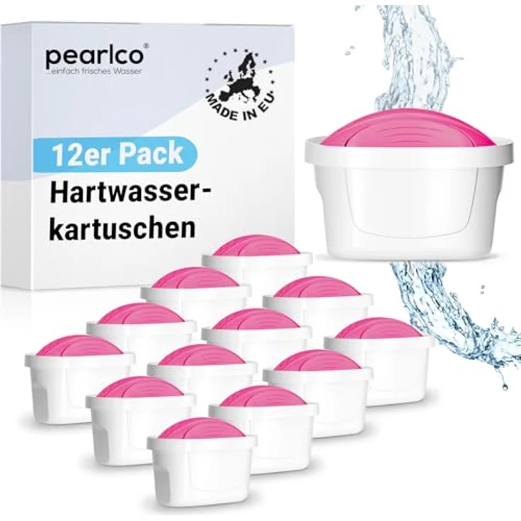 PearlCo unimax Magnesium Kartuschen Pack 12 (komp. mit BRITA Maxtra) – Bild 2