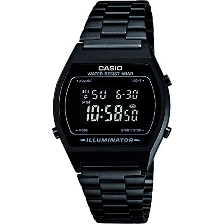 Casio Vintage Unisex, B640WB-1BEF, Black – Bild 2