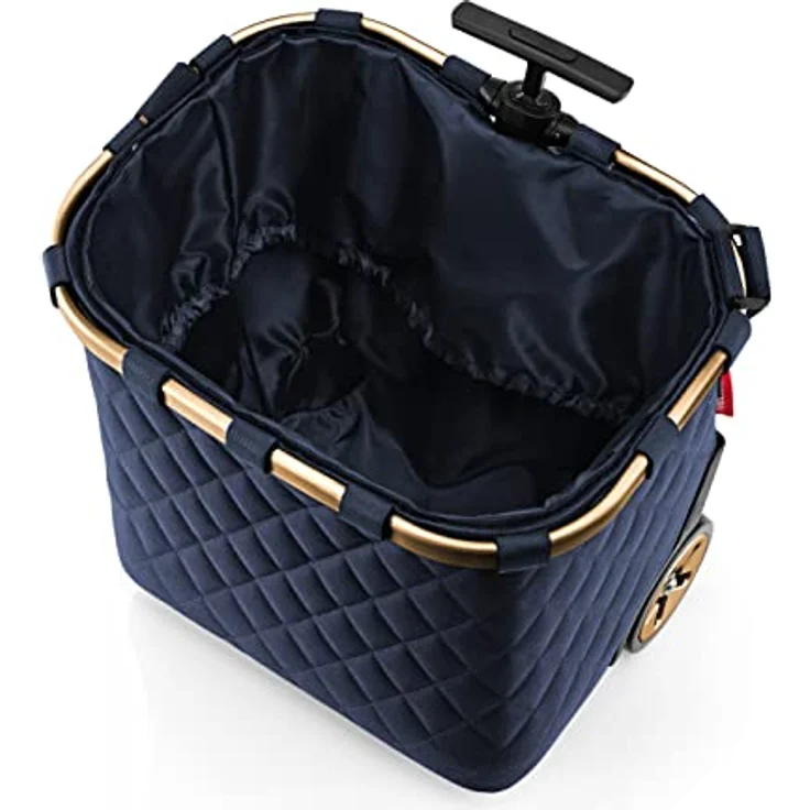reisenthel carrycruiser Cruiser Trolley 40 Liter Einkaufstrolley, rhombus midnight gold – Bild 4
