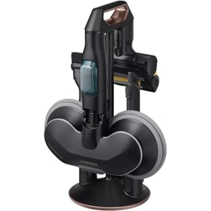 Samsung Bespoke Jet Plus Akku+ Wet & Clean Akku-Staubsauger, Teleskopierbar, All-in-one Clean Station, Inkl. Ersatz-Akku und Zubehör, Midnight Blue, VS20B95B73B/WD – Bild 5