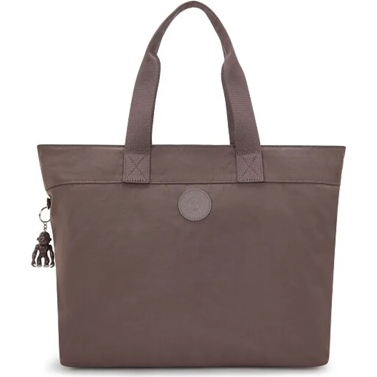 Kipling Basic Elevated Colissa Up Shopper Tasche mit Laptopfach, 50 cm, rosa, 100% Polyester