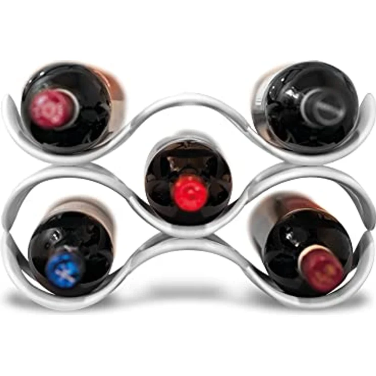 Guzzini Icons Cuvée Universal-Flaschengestell, Weiß, 32,4 x 16 x h18,2 cm, spülmaschinengeeignet, recycelbar – Bild 2