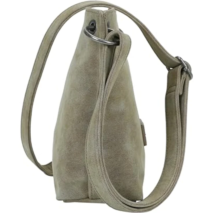 Fritzi aus Preußen Fritzi03N Vintage Umhängetasche, 22.5 cm x 8.5 cm x 20.5 cm, 100% Polyurethan, braun – Bild 5