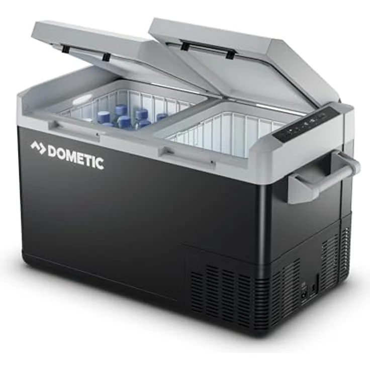Dometic CFF 70 DZ Kompressorkühlbox, EEK D, 70L, 12V, 24V, 200V, 240V, grau – Bild 2