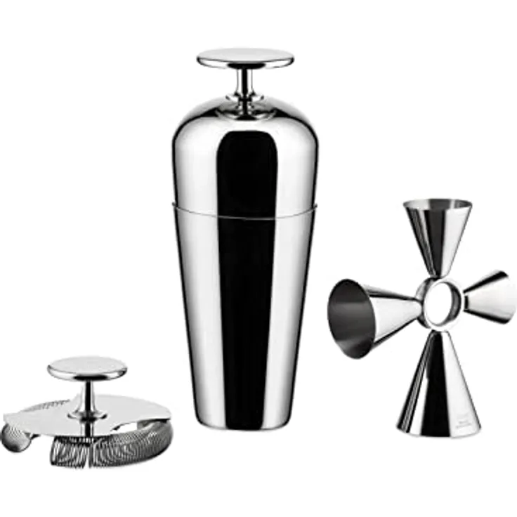 Alessi The Tending Box GIA26SET Cocktail-Set, Edelstahl 18/10, von Giulio Iacchetti