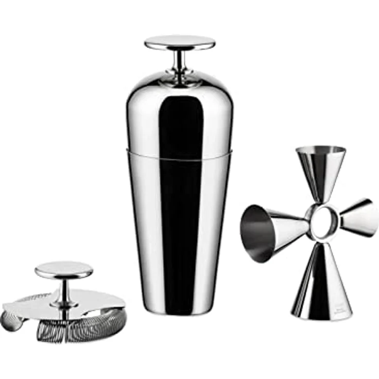 Alessi The Tending Box GIA26SET Cocktail-Set, Edelstahl 18/10, von Giulio Iacchetti – Bild 1