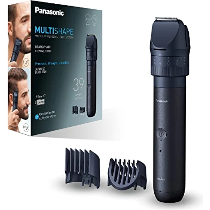 Panasonic MULTISHAPE modulares Körperpflege-System ER-CKL1, Starter-Kit, Bart- und Haartrimmer für Männer mit wiederaufladbarem Li-Ionen-Akku – Bild 1
