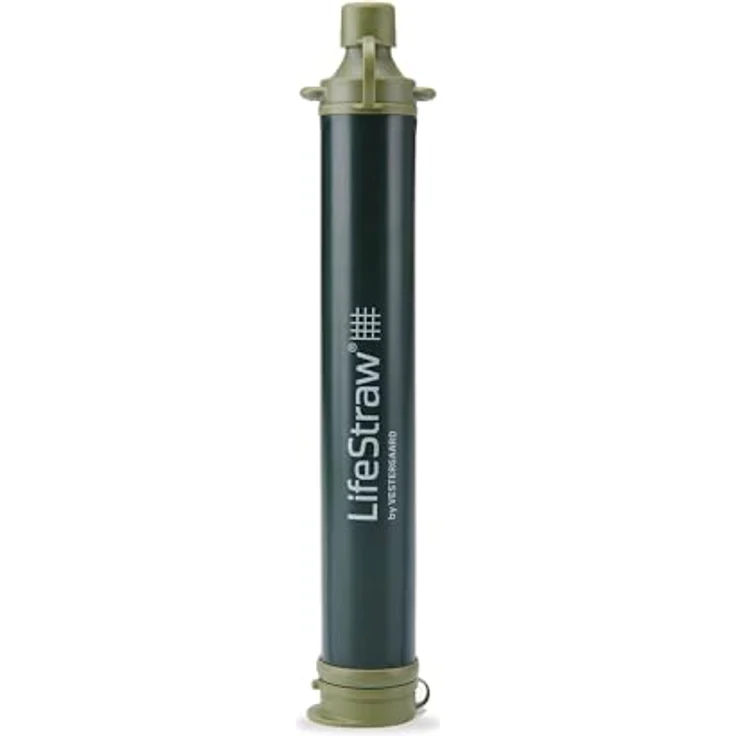 LifeStraw Personal Wasserfilter-Trinkhalm für Outdoor, Wandern in grün Grün – Bild 2