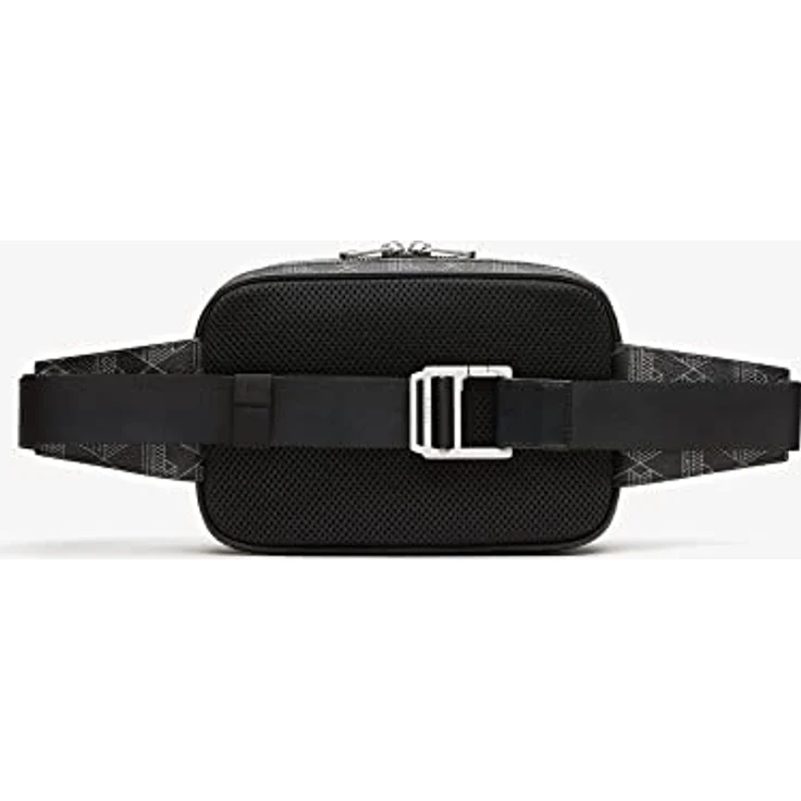 Lacoste The Blend Waist Bag, Umhängetasche mit verstellbarem Gurt, 23 x 15,5 x 5 cm, Monogramm-Aufdruck – Bild 3