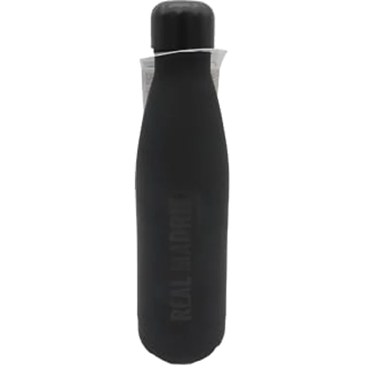 CYP Brands Real Madrid Edelstahl-Wasserflasche, 550 ml, luftdichter Verschluss, offizielles Produkt mit mattem Wappen-Druck – Bild 3
