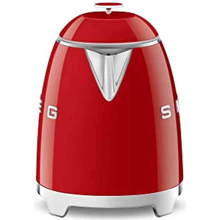 Smeg KLF05RDEU Wasserkocher Mini 50's Style, 1400W, 0,8 L, Kunststoff, Wasserstandsanzeige, rot – Bild 4