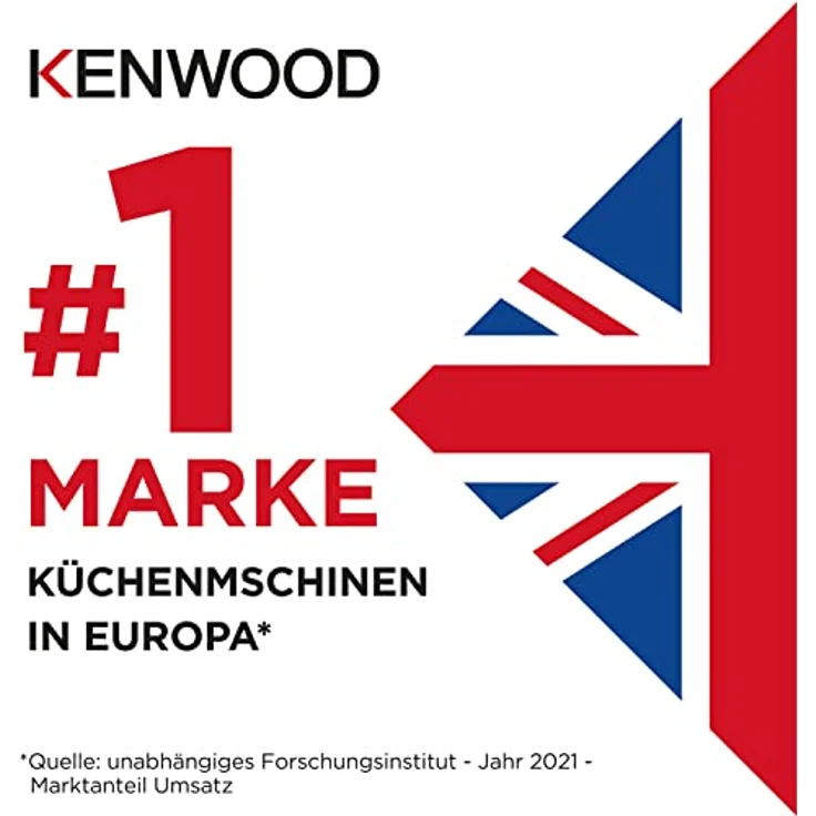 Kenwood KCL95.424SI Cooking Chef XL Titanium Küchenmaschine, 1500W, 6,7L Schüssel, silber, Serie: Titanium Chef XL – Bild 9