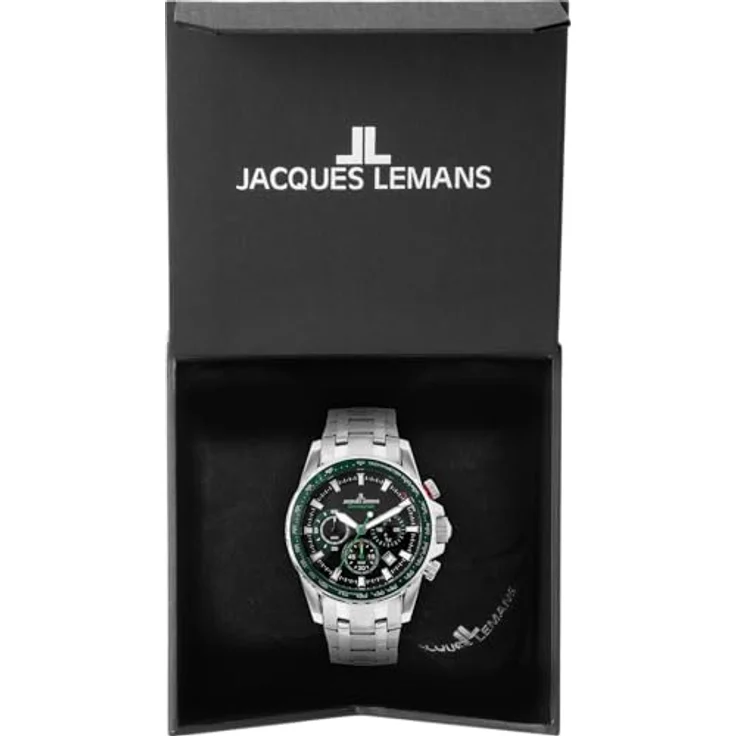 Jacques Lemans Armbanduhr Herren Chronograph Liverpool Sport 12099F – Bild 2
