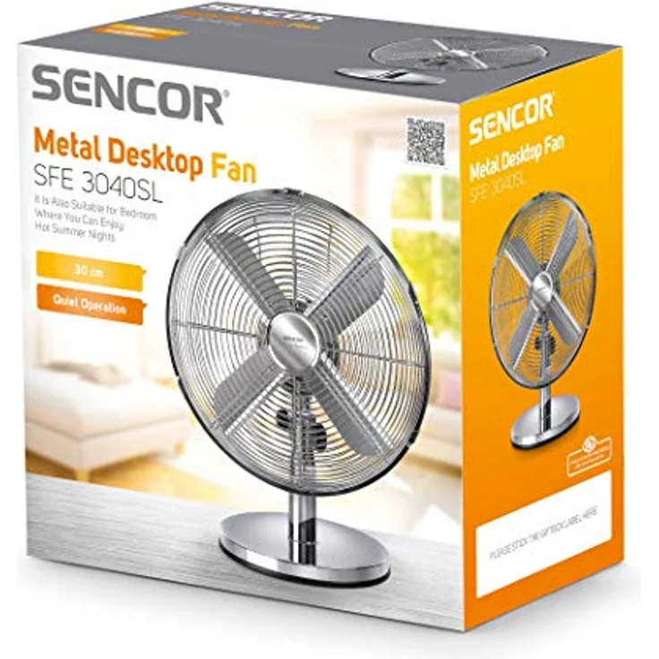 Sencor SFE 3040SL Lüfter,Silber/Grau – Bild 4