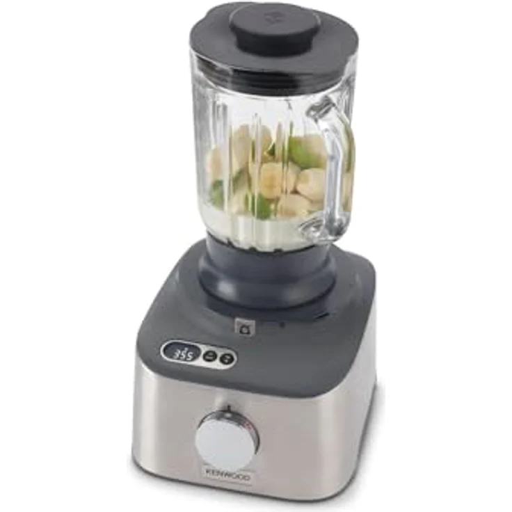 Kenwood Multipro Compact+ FDM313SS Kompakt-Küchenmaschine, leistungsstarkes Küchengerät mit 2,1 l Arbeitsbehälter, Glas-Mixaufsatz, inkl. 9 Zubehör-Teile, Metall-Gehäuse, 800 W, Edelstahl, 2.1 liters – Bild 5