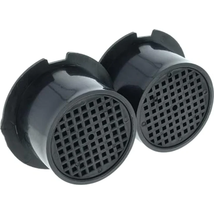 VHBW 2x Aktivkohlefilter kompatibel mit Liebherr WTr 3253, WTr 4126, WTr 3206, WTpes 5972, WTr 4177, WTr 4127, WTr 4176 - geruchsneutralisierend, schwarz – Bild 1