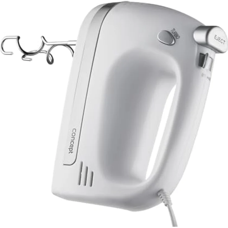 Concept Handmixer SR3390, 500W leistungsstarker Handmixer mit ergonomischem Design – Bild 9