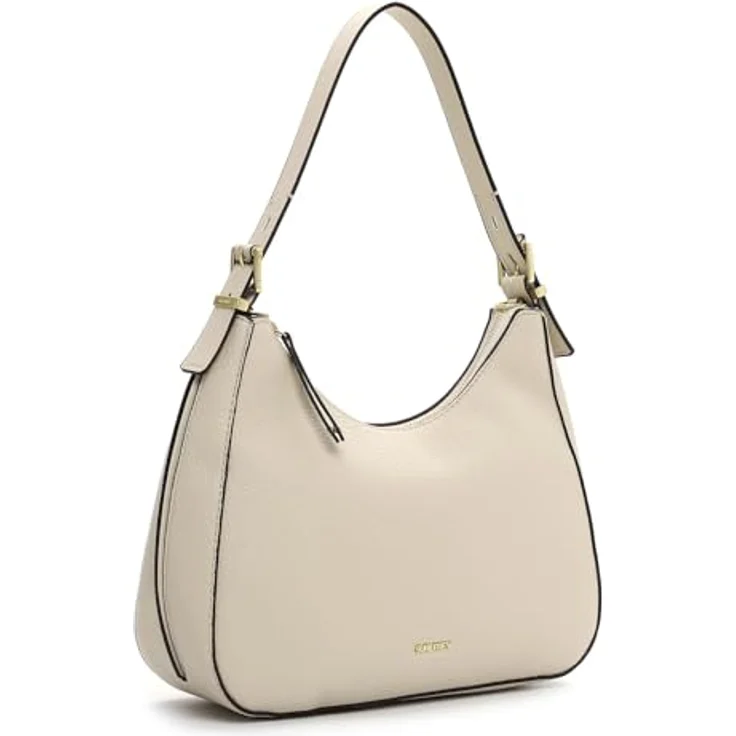 Suri Frey SFY Maggy, Damen Handtasche aus Feinsynthetik mit Reißverschluss, Beige – Bild 2