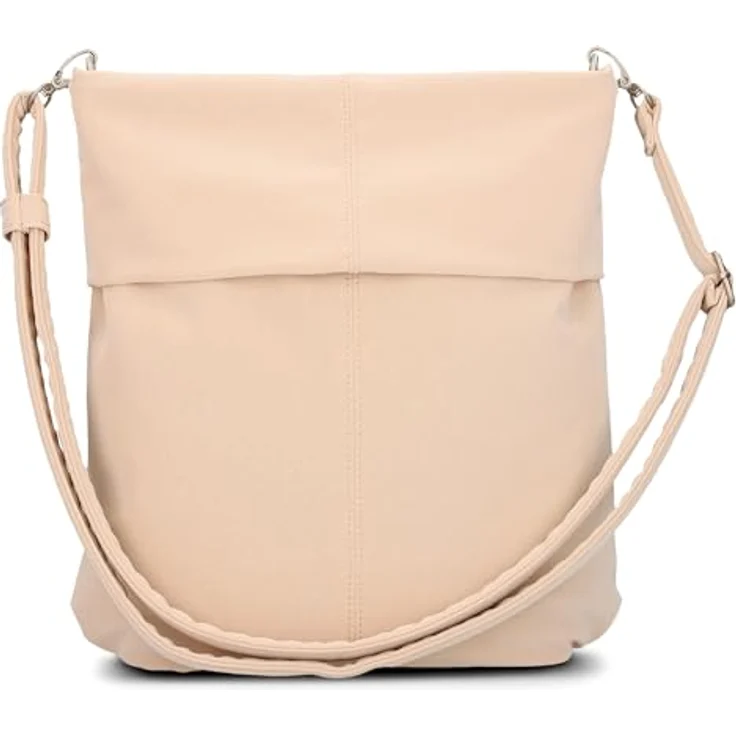Zwei Mademoiselle.M Schultertasche 31 cm, gelb, 100% Polyurethan, Maße: 31 cm x 13 cm x 32 cm – Bild 4