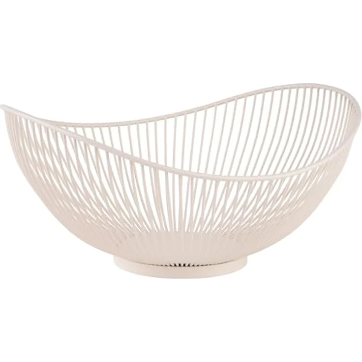 APS Brotkorb SVART, Metall, whisper white, stapelbar, wasserfest – Bild 2