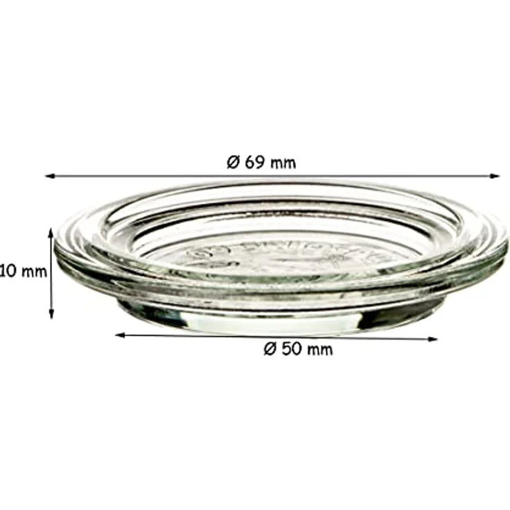 12x Ersatzdeckel 60 mm für Einmachgläser RR 60 – Bild 6