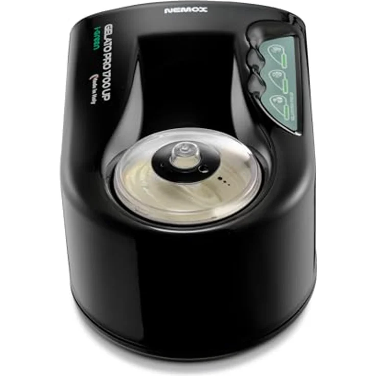 Nemox – GELATO PRO 1700 up i-Green – SCHWARZ – bis zu 1 kg Eis, gefrorener Joghurt, Sorbets, Granitas in 15–20 Minuten – Bild 3