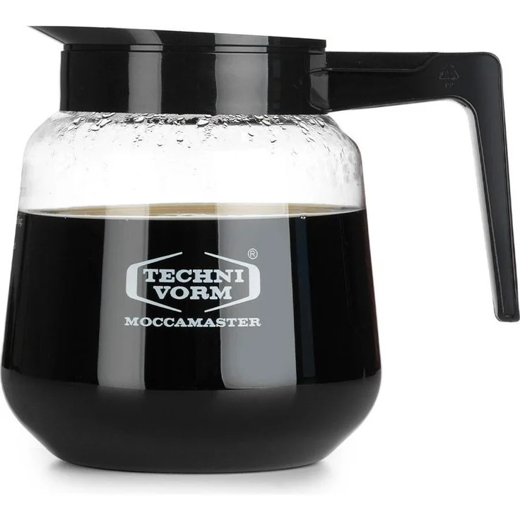 Moccamaster Kaffeekanne moccamaster extra Flachmann, 1,8 l, Zubehör Kaffeemaschinen, Schwarz, Transparent