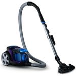 Philips Bodenstaubsauger FC9333/09 PowerPro Compact, 900 Watt, 1,5 Liter, Allergy H13 Filter, blau