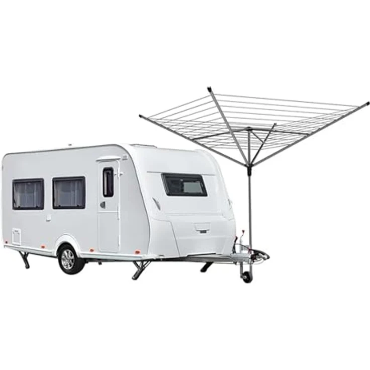 Deichselhalterung Wäschspinnen & SAT Wäschespinne Camping Antennen Halterung BWI – Bild 5