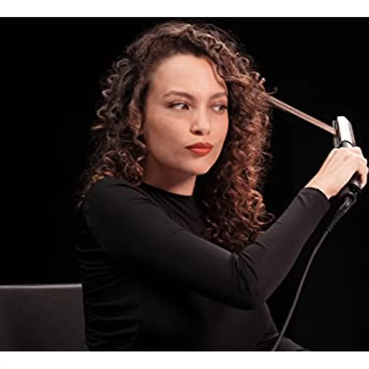 Rowenta Ultimate Experience SF8230 Glätteisen, 220 Watt, Schnellaufheizfunktion, abgerundete Platten, Verriegelungsfunktion, kupfer, schwarz – Bild 6