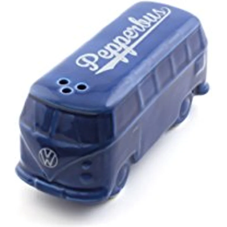BRISA VW Collection - Volkswagen T1 Bulli Bus Salz- & Pfeffer-Streuer, Küchen-Tisch-Dekoration, VW-Fan-Geschenk-Idee (2ER Set- (Blau-Weiß) – Bild 6