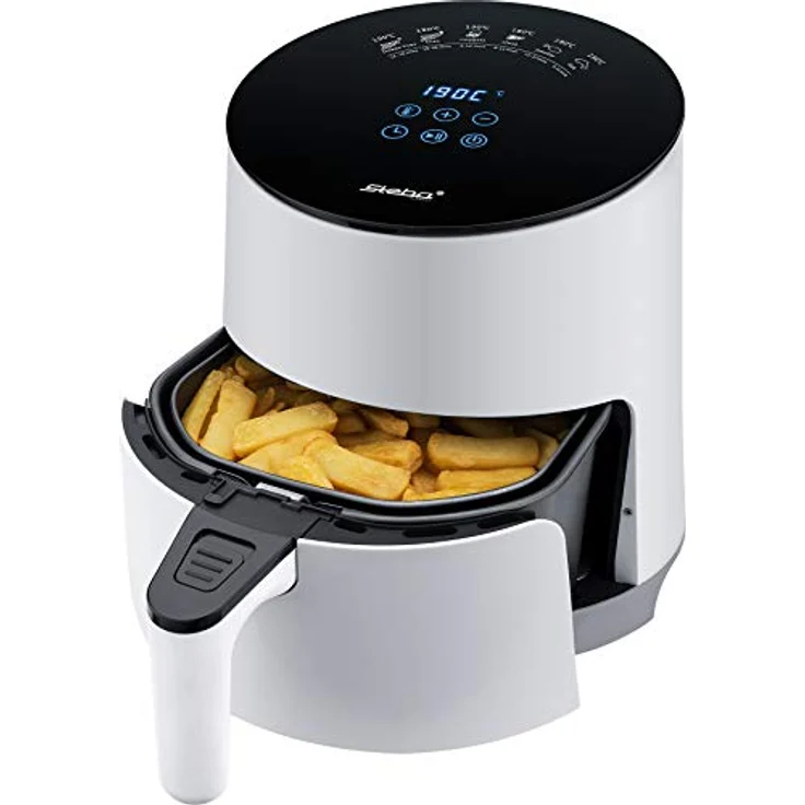 Steba Heißluft-Fritteuse HF 1000, Gesunde Zubereitung mit bis zu 80% weniger Fett, Frittieren, Backen und Grillen mit einem Gerät, Heißluft Technologie, 3,5 Liter Volumen – Bild 3
