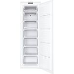 Hoover H-Freeze 500 HBOU 172/N Gefrierschrank, vertikal, integriert, 200 l, 55 cm breit, 7 Schubladen, Eiswürfelbehälter, wendbare Tür, SuperFrost, 39 dba, Klasse F, Weiß