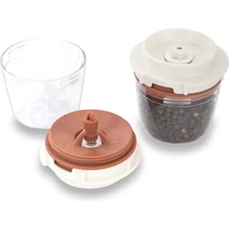 Finamill Gewürzmühle FinaMill Wechselbehälter mit Mahlwerk FinaPod-Peppercorn, (1 Stück) - Präzises Mahlen für schwarzen, roten und grünen Pfeffer – Bild 2